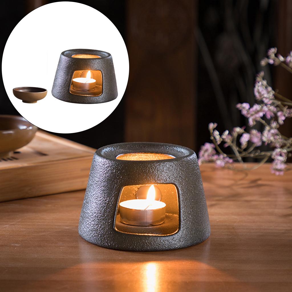 Japanese Tea - Pemanas Teko, Pemanas Kompor dengan Lilin,
