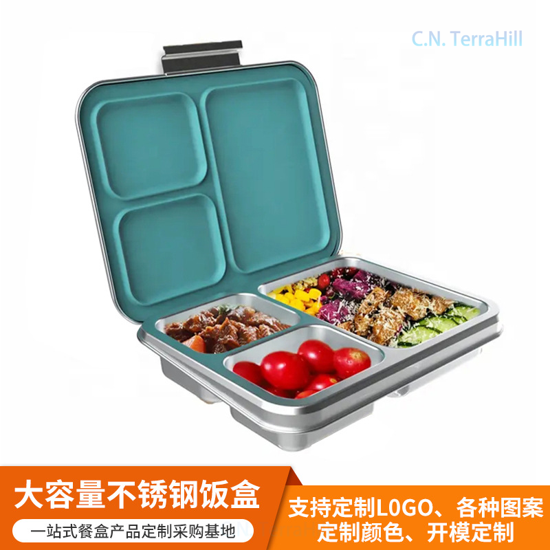 Bento Box - Kotak Makan Siang Berinsulasi dari Baja