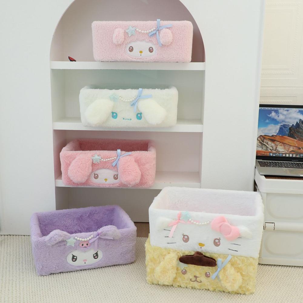 Japanese Snacks - Kotak Penyimpanan Boneka Hello Kitty Kartun