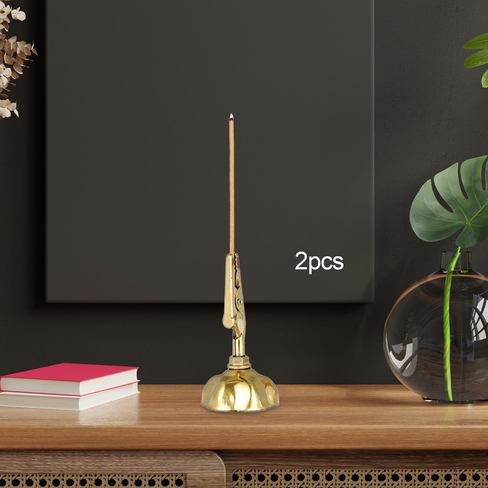 Incense Holder - Klip Penyangga Dupa dari Paduan Logam