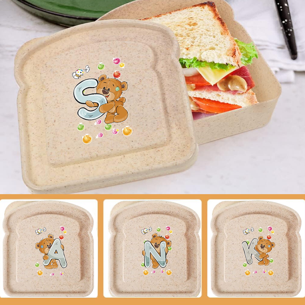 Bento Box - Kotak Penyimpanan Bento Toast, Wadah Kesegaran