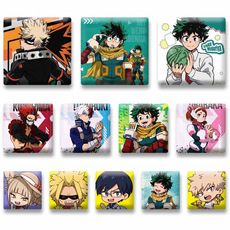 Furoshiki - Ochaco Izuku Shoto Himiko Katsuki Lencana