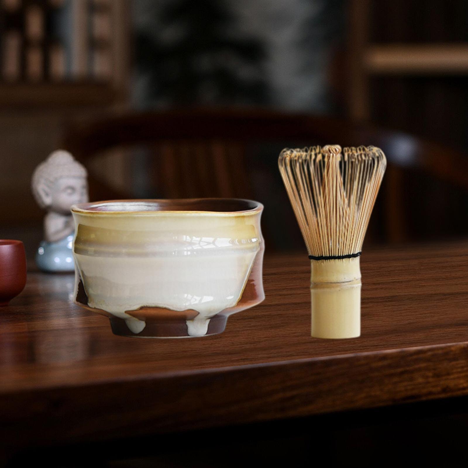 Japanese Tea - Mangkuk Matcha Keramik Jepang, Set Chawan