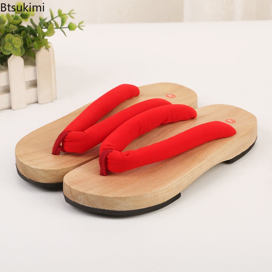 Sendal Geta Tradisional Pria W - Geta Wooden Sandal ulasan dan harga
