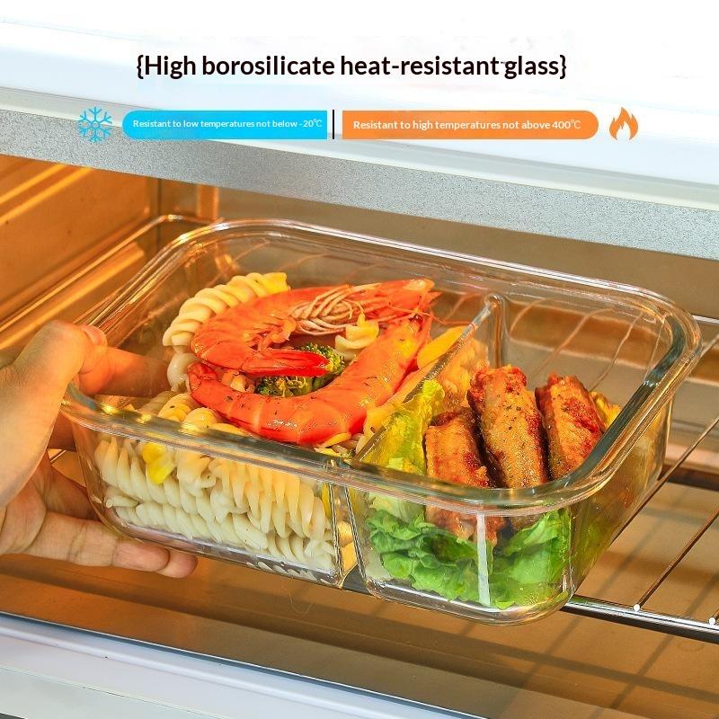 Wadah Penyimpanan Makanan Kaca - Bento Box ulasan dan harga