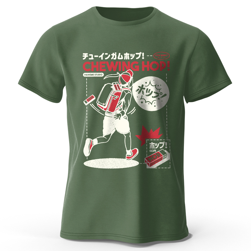 Kaos Cetak Makanan Ringan Jepa - Japanese Snacks ulasan dan harga