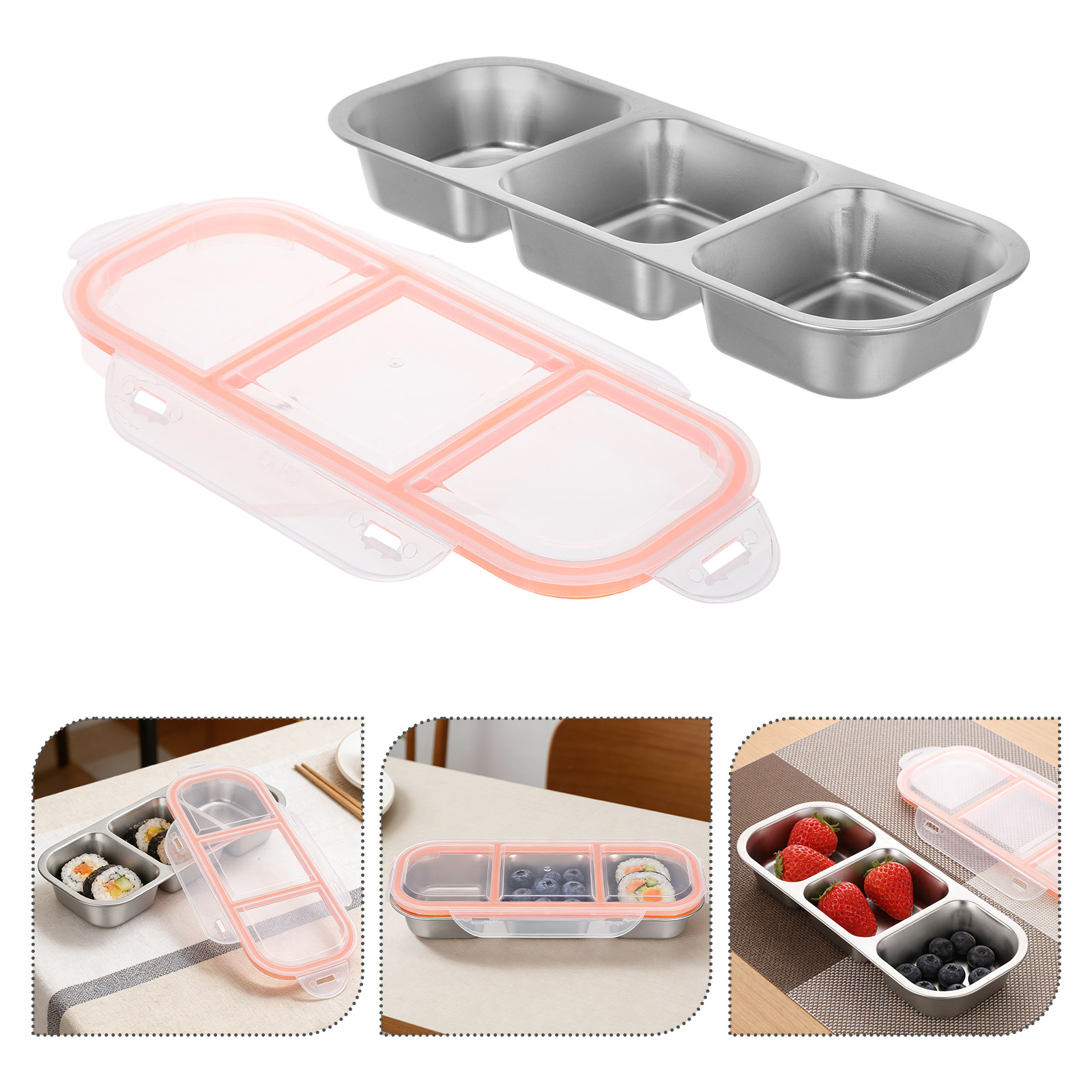 Wadah Makanan Ringan Baja Taha - Bento Box ulasan dan harga