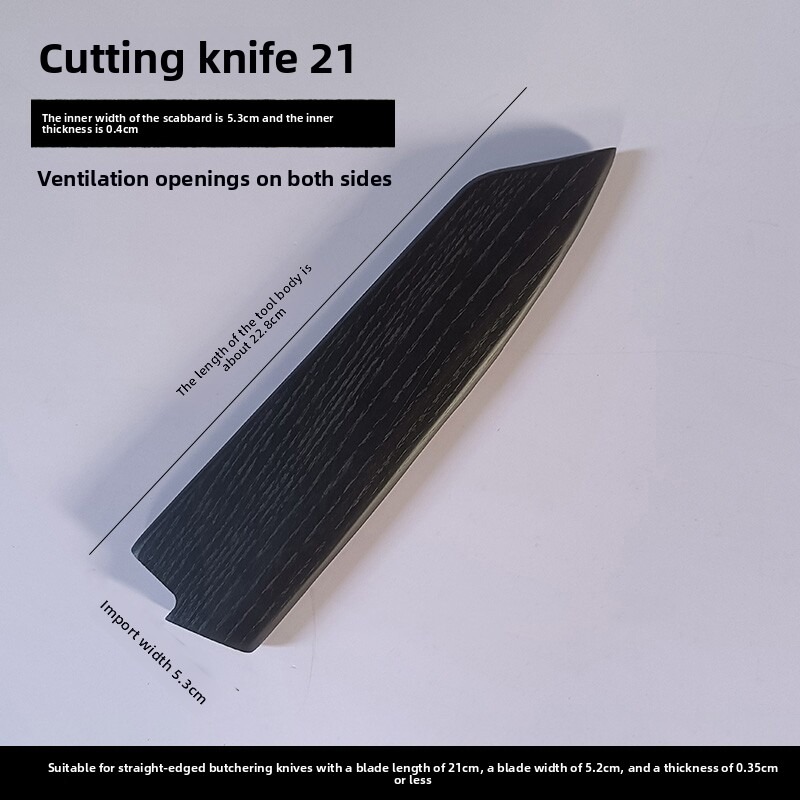 Sarung Pisau Kayu Ash Berlapis - Japanese Knife ulasan dan harga