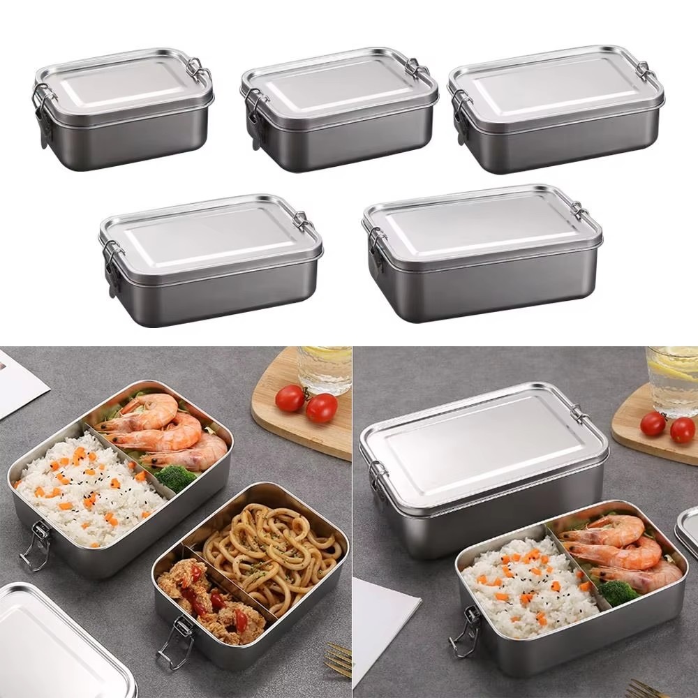 Kotak Bento Stainless Steel Ta - Bento Box ulasan dan harga
